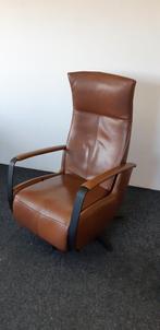 Relaxfauteuil van NL topfabrikaat. Sierlijke relaxfauteuil, Ophalen of Verzenden, Gebruikt, 75 tot 100 cm, 50 tot 75 cm