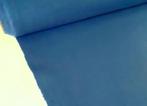 Meubelstof hard blauw; 2,35 meter; wol; NU 100 euro, Wol, Blauw, 120 cm of meer, Ophalen of Verzenden