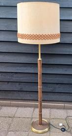 Vloerlamp Dijkstra Design bamboe vintage lamp, Ophalen, Overige materialen, Gebruikt, Vintage