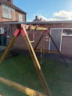 Schommel met duikelstok, Ophalen, Gebruikt, Schommel