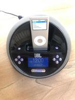 JBL OnTime Micro, Wekkerradio/docking station iPod/iPhone, Ophalen, Zo goed als nieuw, Dock of Kabel, Touch
