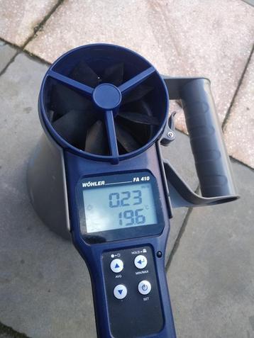 Wohler luchtstroommeter beschikbaar voor biedingen