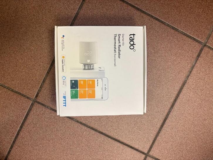 Tado slimme radiatorknop V3+, Doe-het-zelf en Verbouw, Thermostaten, Nieuw, Slimme thermostaat, Ophalen of Verzenden