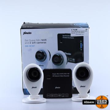 Alecto DVB-100 SET Netwerk Video Recorder met 2 wifi camera' beschikbaar voor biedingen