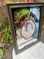 Reclame vintage  spiegel chocolade Poulain Frankrijk, Verzamelen, Ophalen of Verzenden, Zo goed als nieuw, Reclamebord