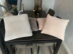 Riviera Maison Kussens - Set van 4, Ophalen of Verzenden, Zo goed als nieuw, Beige, Vierkant
