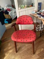 stoel vintage  koehoornstoel Humefa, Huis en Inrichting, Hout, Vintage jaren 60, Gebruikt, Drie