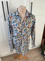 Nw bloem overhemd R2 Amsterdam, 44, Ophalen of Verzenden, Zo goed als nieuw, Maat 42/44 (L)