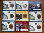 9x 2 Euro coincards Luxemburg 2006 tm 2012, Ophalen of Verzenden, Luxemburg, 2 euro