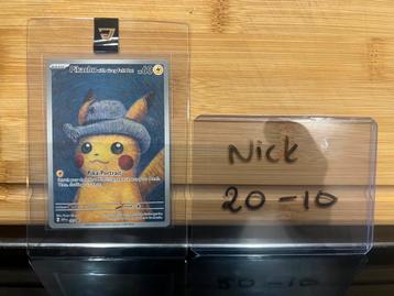 Pikachu van Gogh - Sterke PSA 10 Kandidaat - clean beschikbaar voor biedingen