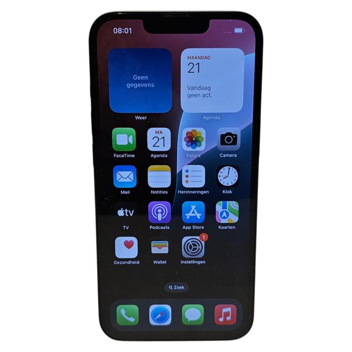 iPhone 13 128GB Midnight | Nette Staat, Telecommunicatie, Mobiele telefoons | Apple iPhone, Gebruikt