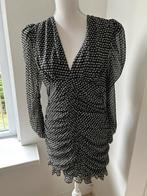 Zwart wit jurkje Zara, Kleding | Dames, Jurken, Verzenden, Zo goed als nieuw