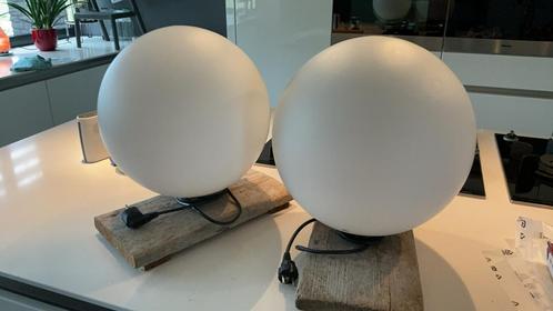 Peill en Putzler Hanglamp witte bol 35 cm, Huis en Inrichting, Lampen | Hanglampen, Gebruikt, Minder dan 50 cm, Glas, Ophalen of Verzenden