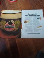 Advertentie van Heineken bokbier robijnrode 1978, Ophalen of Verzenden, Zo goed als nieuw, Heineken