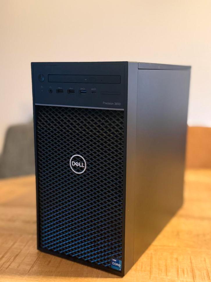 Dell Precision 3650 | i7 11700 | Zeer Snelle Desktop, Computers en Software, Desktop Pc's, Zo goed als nieuw, 3 tot 4 Ghz, SSD