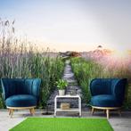 Fotobehang / Behang - Natuur - Wandelpad in de Avondzon, Huis en Inrichting, Stoffering | Behang, Verzenden, Minder dan 10 m²