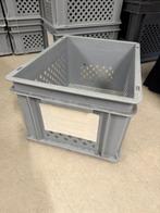 Magazijnbakken 40 x 30 x 22 cm – stevig grijs kunststof, Doe-het-zelf en Verbouw, Kratten en Dozen, Ophalen, Gebruikt, 40 tot 60 cm