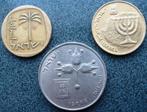 Israel: - 3 verschillende leuke oude munten., Postzegels en Munten, Munten | Azië, Verzenden, Midden-Oosten, Setje