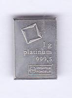 Baartje van 1 gram Platina, Ophalen of Verzenden, Platina