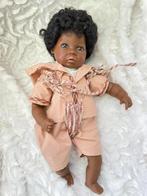 Originele Baby pop van Heidi Ott met haar, 32cm., Ophalen of Verzenden, Zo goed als nieuw, Pop