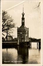Alkmaar De Accijnstoren st 1946 hoekvouw L.B., Ophalen of Verzenden, 1920 tot 1940, Gelopen, Noord-Holland