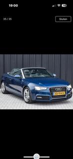 Audi A5 2.0 Tfsi 169KW Cabrio Multitr.. 2016 Blauw, Auto's, Audi, 15 km/l, 4 cilinders, Origineel Nederlands, Particulier