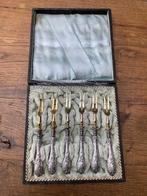 Set met 6 antieke zilveren vorkjes, Antiek en Kunst, Antiek | Bestek, Ophalen of Verzenden