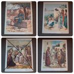 Oude zondagsschool prenten, bijbelse afbeeldingen, Ophalen of Verzenden, Kaart of Prent, Christendom | Protestants