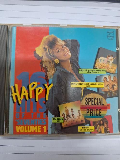 Happy Hits Seventies Vol. 1 CD, Cd's en Dvd's, Cd's | Verzamelalbums, Gebruikt, Pop, Ophalen of Verzenden