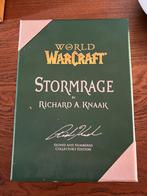 World of Warcraft Stormrage Signed by Richard Knaak, Ophalen, Zo goed als nieuw