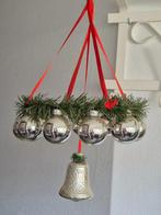 Vintage kerstballen krans, Diversen, Kerst, *, Gebruikt, *, Ophalen of Verzenden