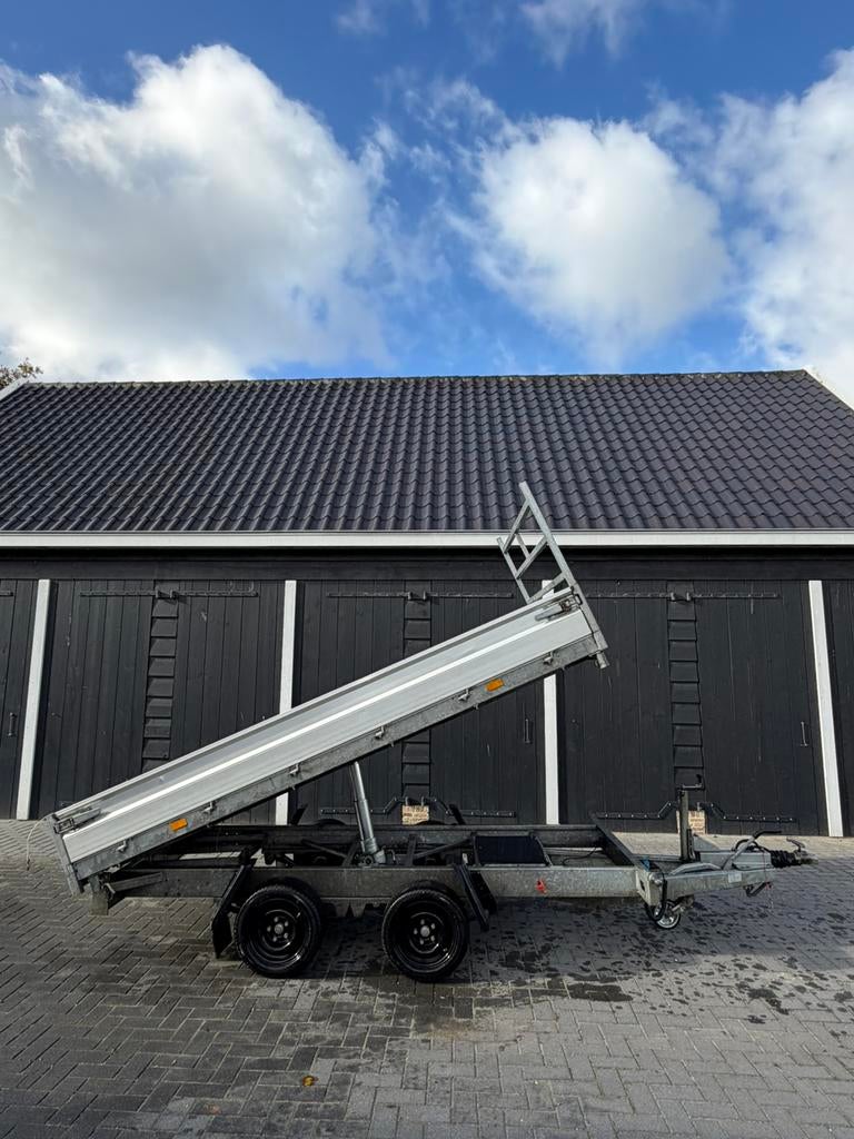 Nette Hapert Cobalt 335 x 180 - 3500 KG - Composiet vloer, Auto diversen, Aanhangers en Bagagewagens, Ophalen, Gebruikt