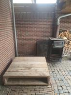 Steigerhouten salontafel + tv kast, Ophalen of Verzenden, Zo goed als nieuw, Steigerhout