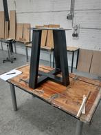 Stalen poot/blauwstaal(nieuw), Huis en Inrichting, Tafels | Eettafels, Ophalen, 50 tot 100 cm, 150 tot 200 cm, Nieuw