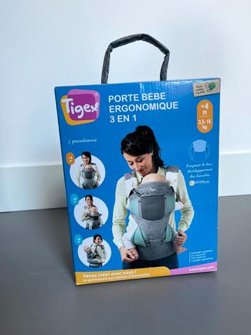Tigex draagzak baby/peuter - nieuw 1x gebruikt beschikbaar voor biedingen