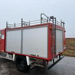 Achteropbouw brandweerwagen, gereedschapsopslag, bakwagen, Ophalen, Zo goed als nieuw