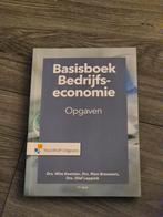Basisboek Bedrijfseconomie - Opgaven, Zo goed als nieuw, Gamma, Wim Koetzier, Rien Brouwers, Olaf Leppink, HBO