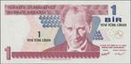 Turkije 1 lirasi 2005 UNC p.216 (# 248), Verzenden, Centraal-Azië, Los biljet