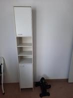 Wit smal kastje, Ophalen, (Half)hoge kast, Minder dan 50 cm, Gebruikt