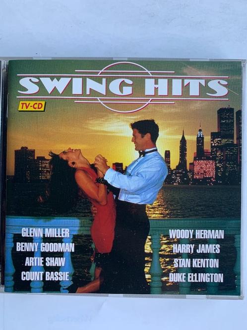 Count Basie, Duke Ellington, Glenn Miller - Swing Hits ( cd), Cd's en Dvd's, Cd's | Jazz en Blues, Gebruikt, Jazz, 1940 tot 1960