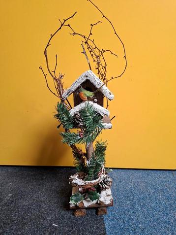 Kerst vogelhuisje decoratie beschikbaar voor biedingen