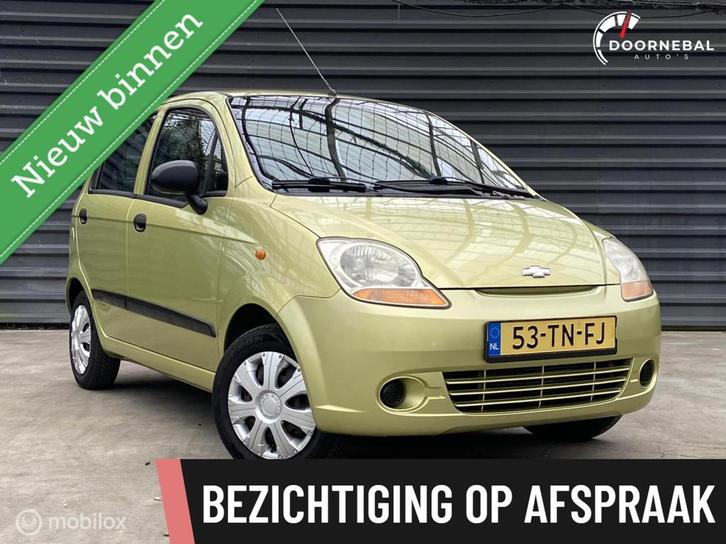Chevrolet Matiz 0.8 Spirit / AIRCO / LAGE KM / ZUINIG, Auto's, Chevrolet, Bedrijf, Te koop, Matiz, ABS, Airbags, Airconditioning