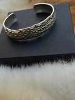Zilver Navajo armband hartjes motief, Ophalen of Verzenden, Zo goed als nieuw, Zilver, Zilver