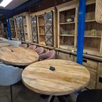 Buffetkast Lotte Mango Industrieel Nieuw, Huis en Inrichting, Kasten | Buffetkasten, 200 cm of meer, 150 tot 200 cm, Nieuw, Ophalen of Verzenden