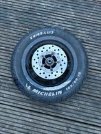 Voor band + velg piaggio zip, Fietsen en Brommers, Brommeronderdelen | Scooters, Ophalen