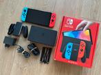 Nintendo Switch OLED Compleet In Doos Nette Staat, Spelcomputers en Games, Overige genres, 1 speler, Ophalen of Verzenden, Zo goed als nieuw