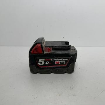 Milwaukee M18B5 5.0Ah 18V Accu beschikbaar voor biedingen