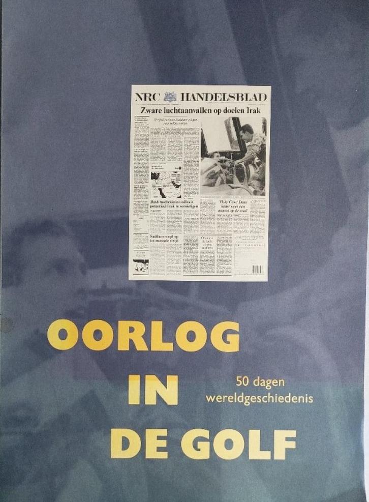 50 Dagen Wereldgeschiedenis, Oorlog in de Golf (1991), Verzamelen, Militaria | Algemeen, Overige soorten, Boek of Tijdschrift