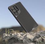 Mous aramid vibre hoesje voor Samsung S25 Ultra, Ophalen of Verzenden, Nieuw, Hoesje of Tasje
