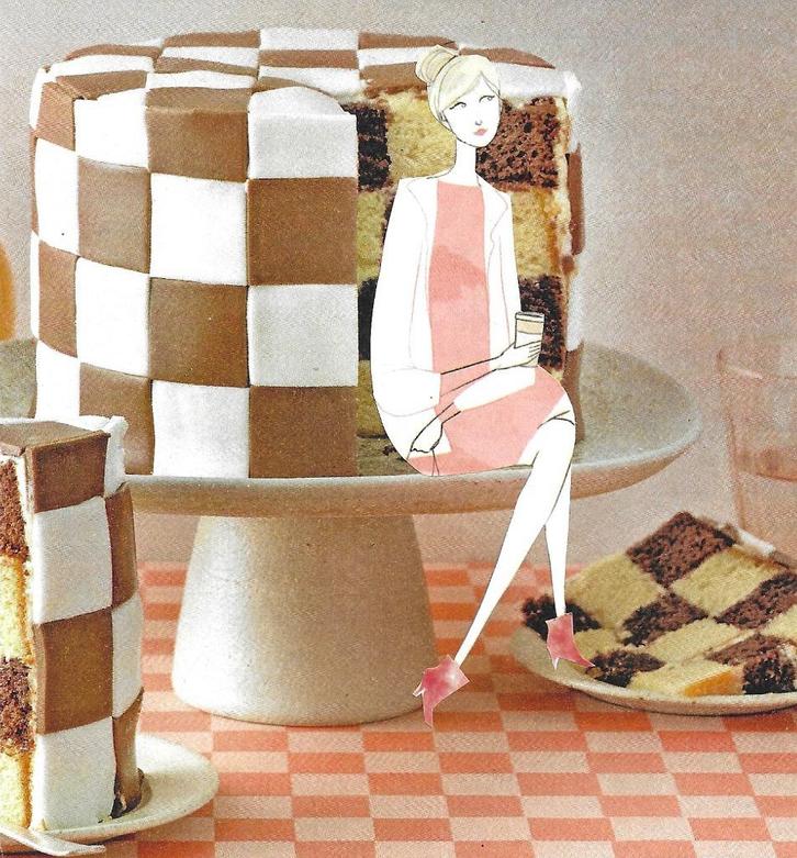 collagekaart 41, Hobby en Vrije tijd, Kaarten | Zelfgemaakt, Nieuw, Fantasie, Ophalen of Verzenden